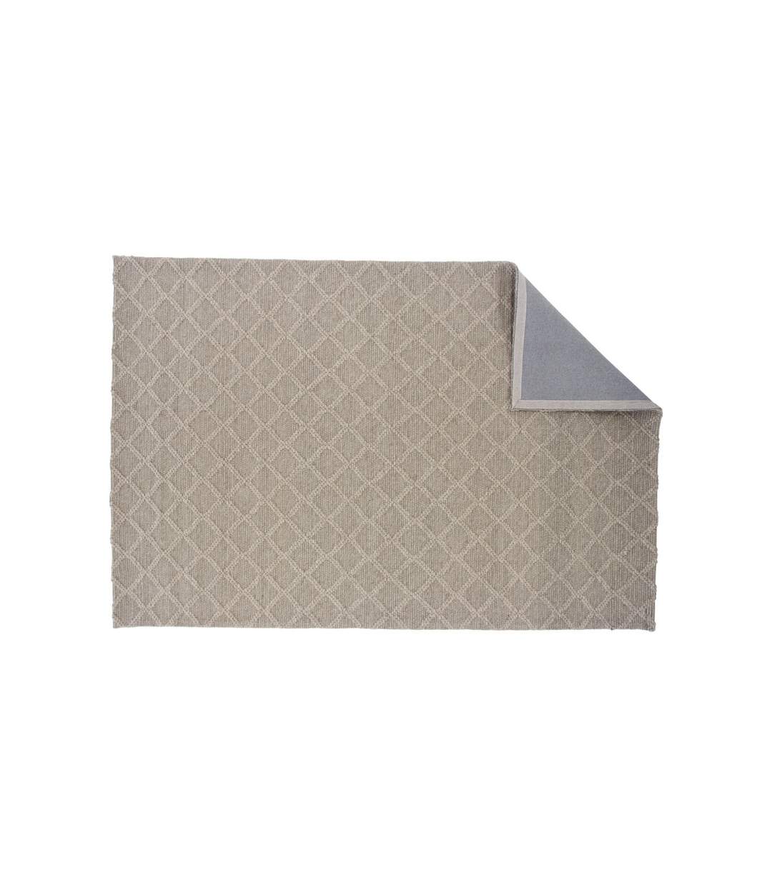 Tapis Déco en Laine Cloudy 200x300cm Beige-2
