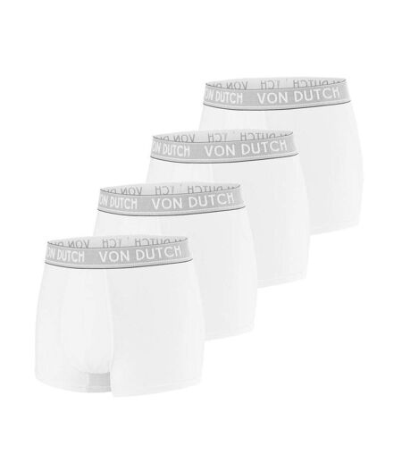 X4 Boxers Homme Blanc Von Dutch ORIAS - L