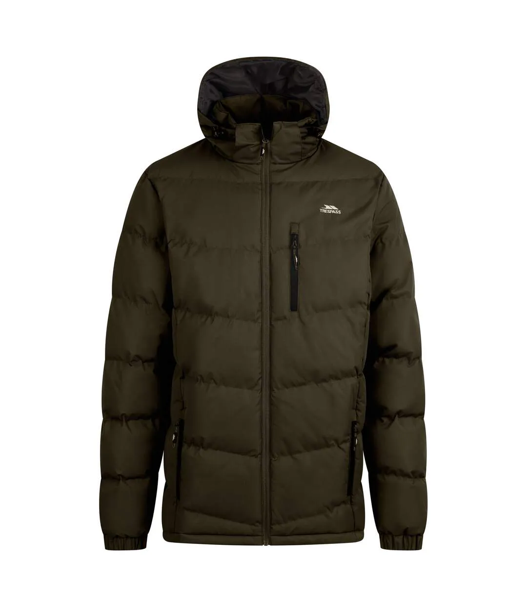 Mens Blustery Padded Jacket Dark Vine Trespass-3