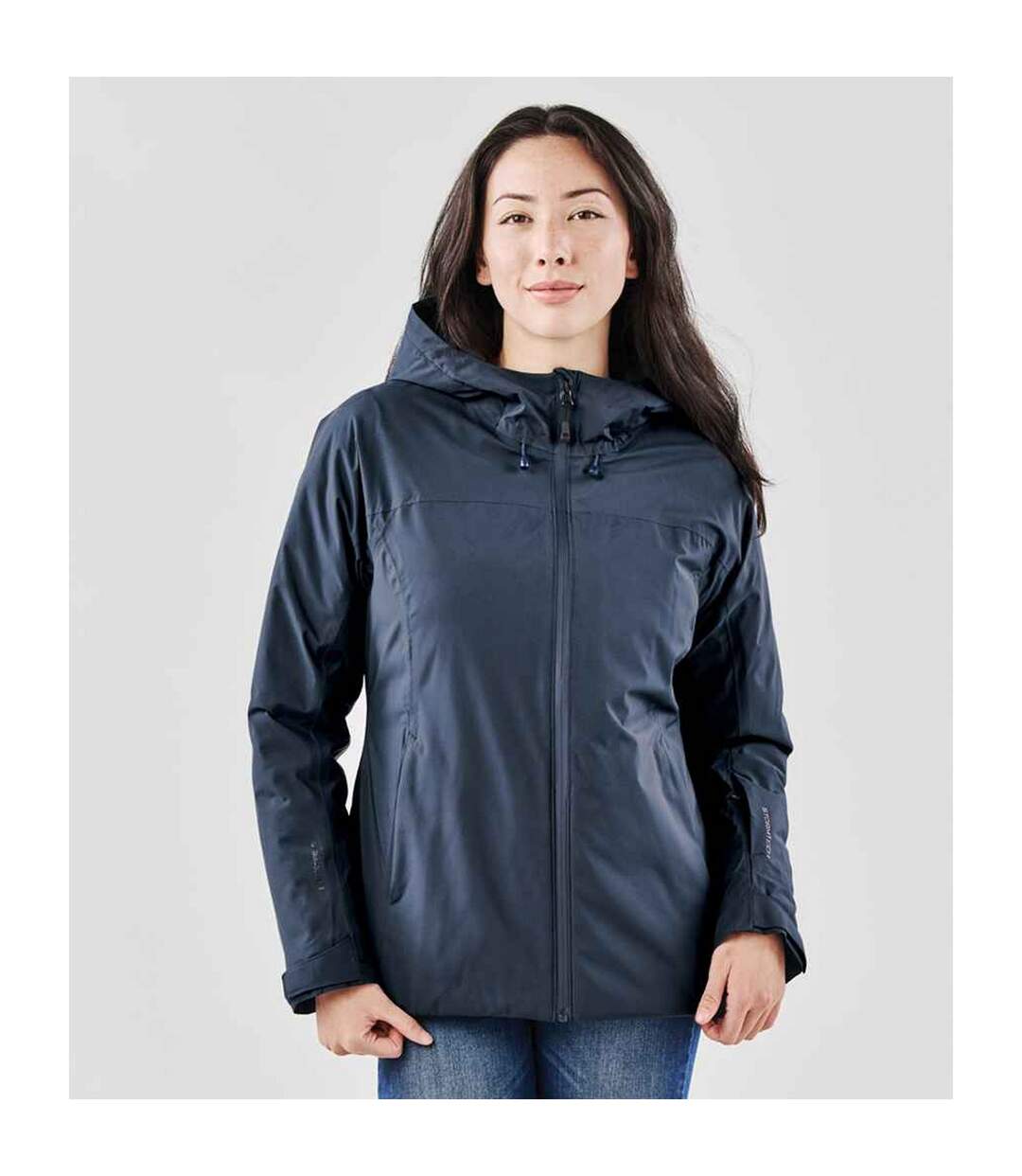 Veste softshell nostromo femme bleu marine / gris Stormtech-3