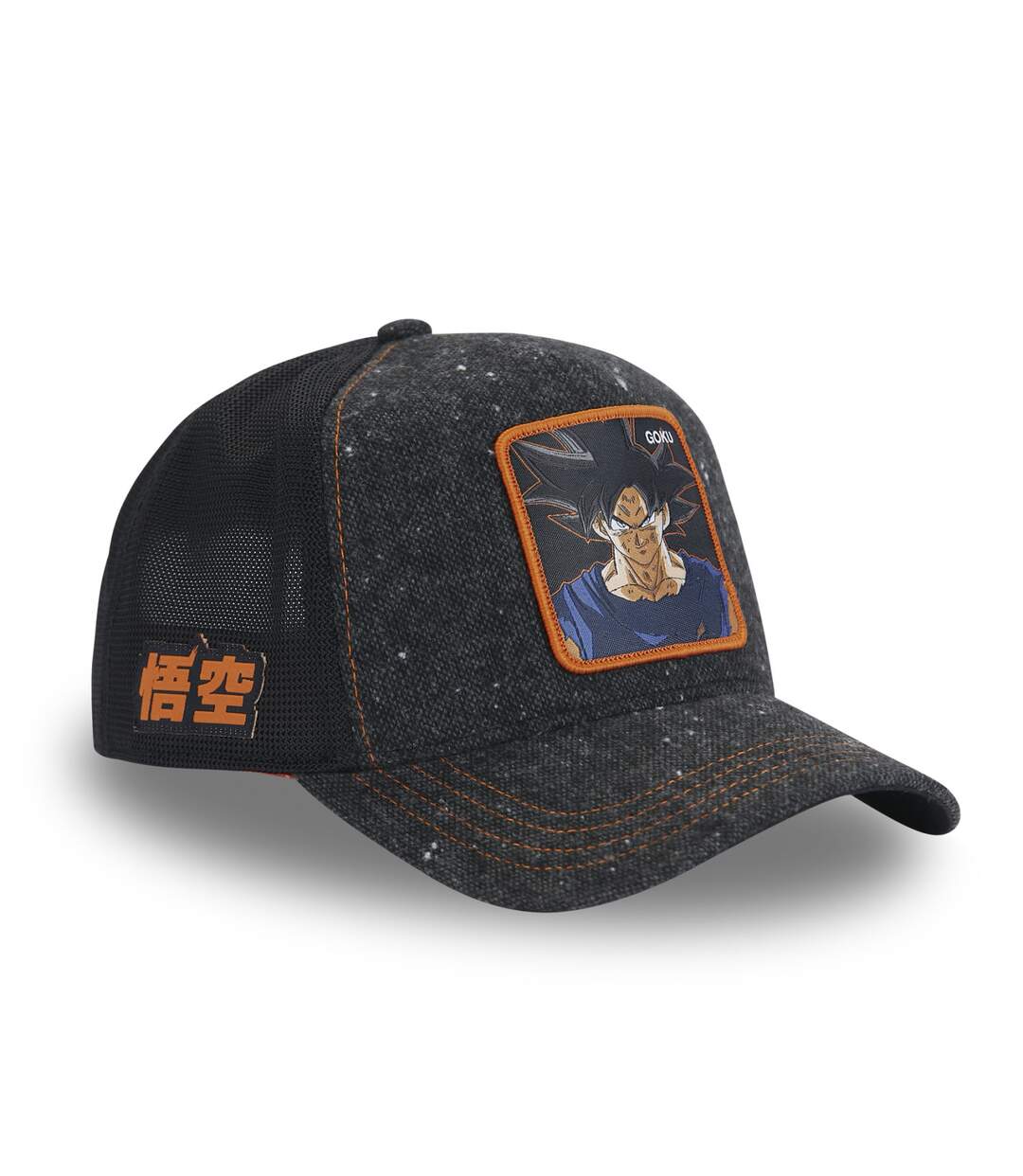 Casquette homme trucker finitions premium Dragon Ball Super Goku Capslab-3