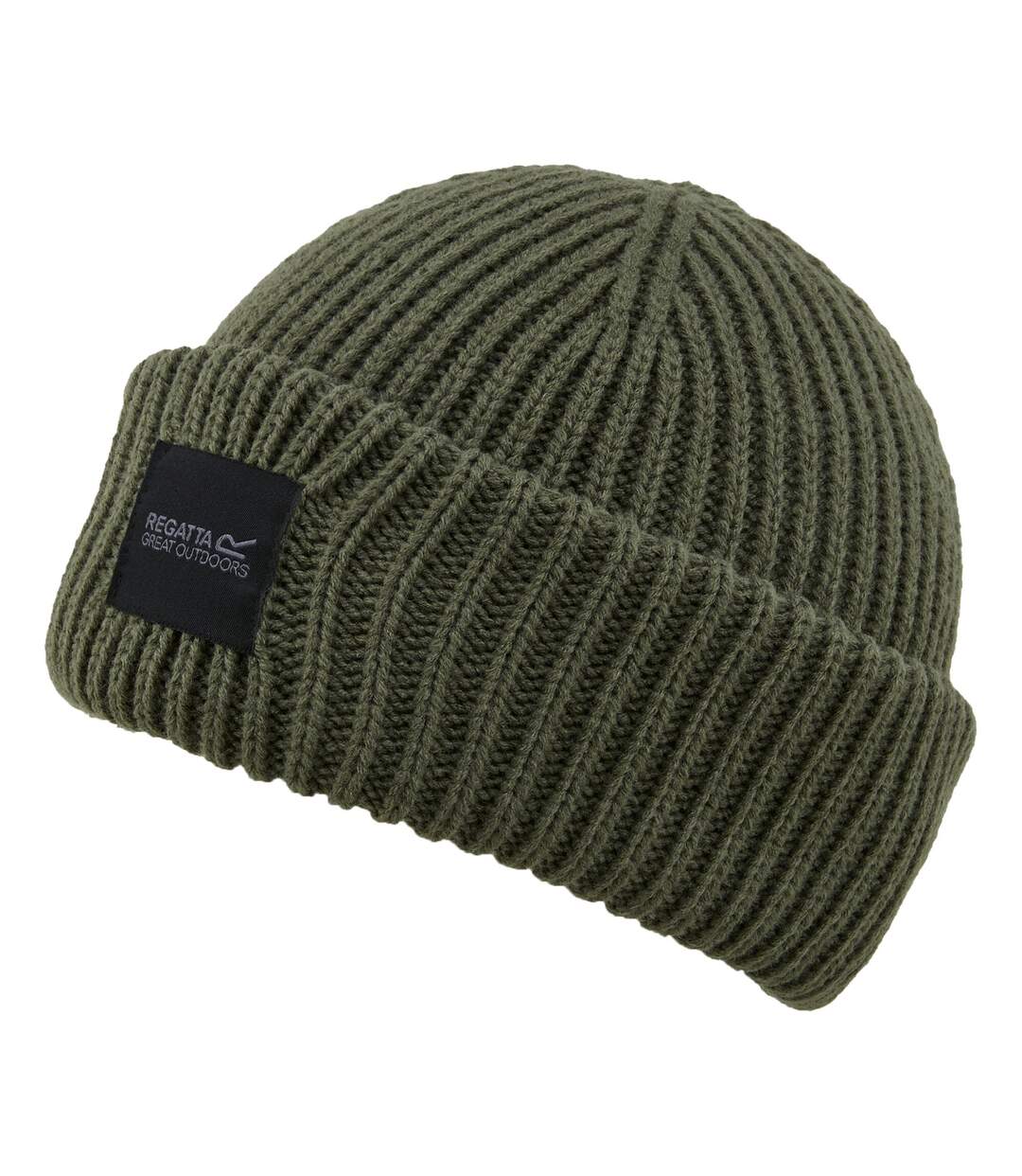 Bonnet Connora Fisherman Adulte Kaki Foncé Regatta-2