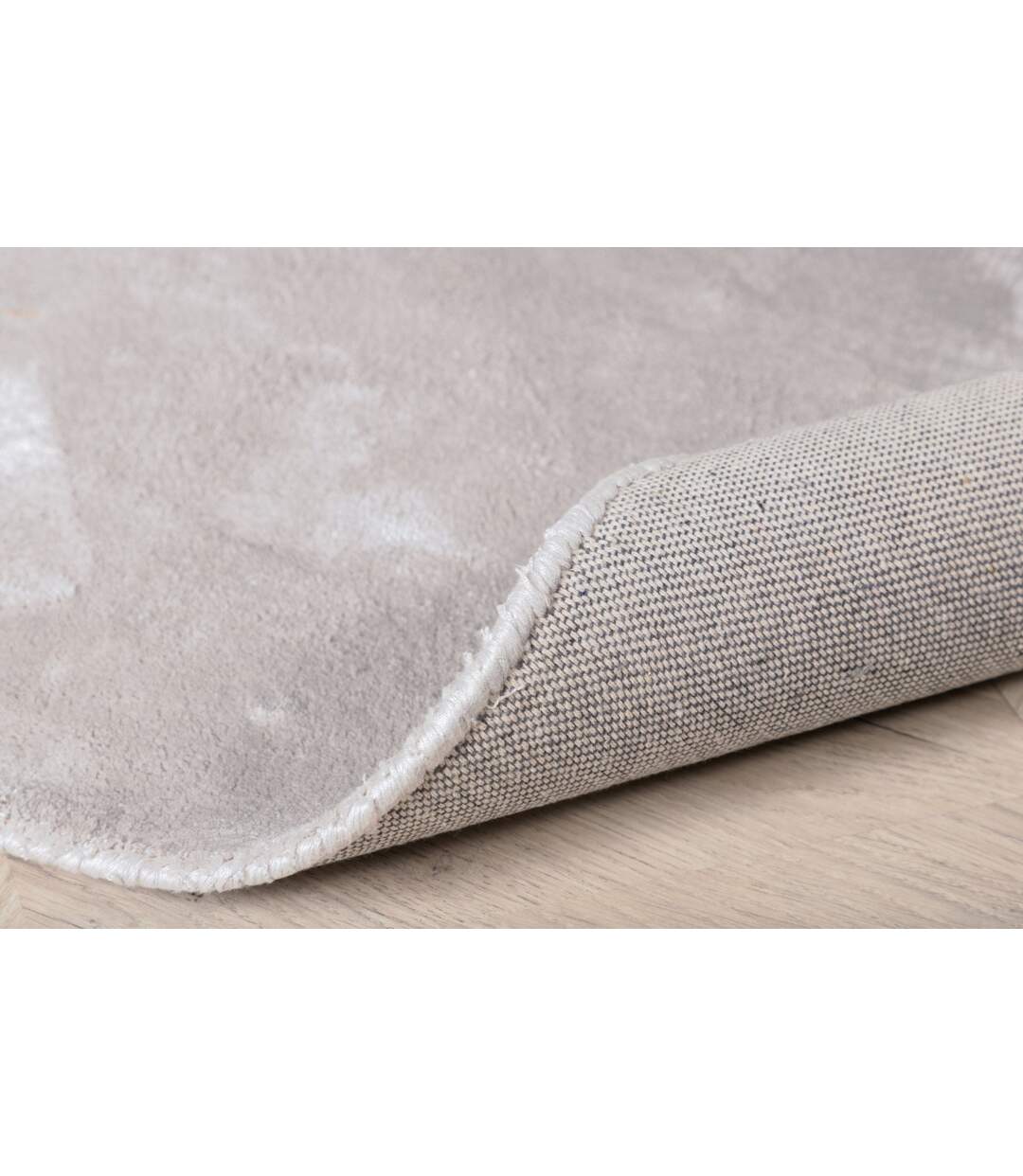 Tapis Déco Rond Indra 200cm Argent-5