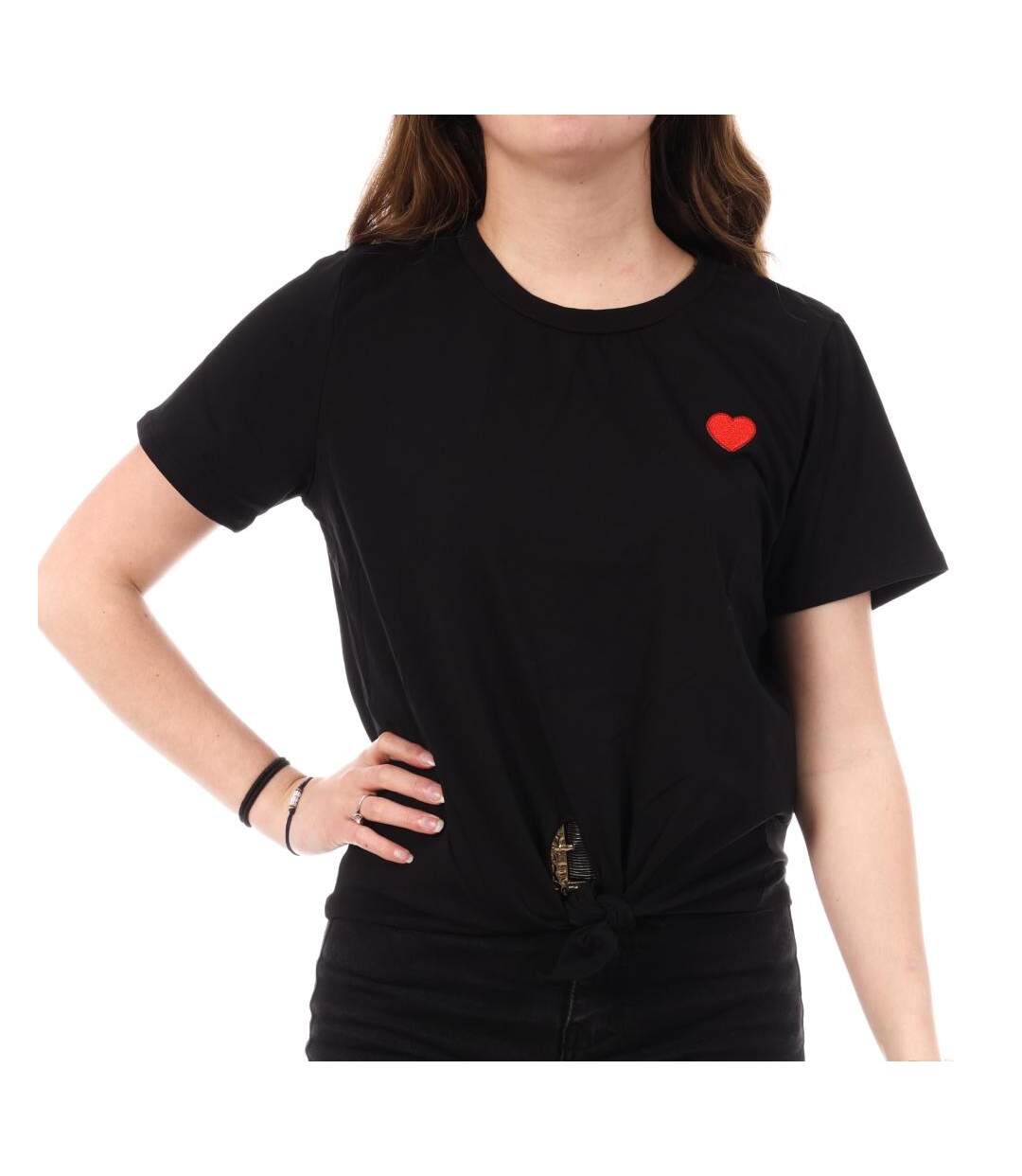 T-Shirt noir femme morgan danny-1