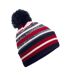 Bonnet Multi-sport Fan Adulte Bleu Marine Français Rouge Classique Blanc Beechfield-2