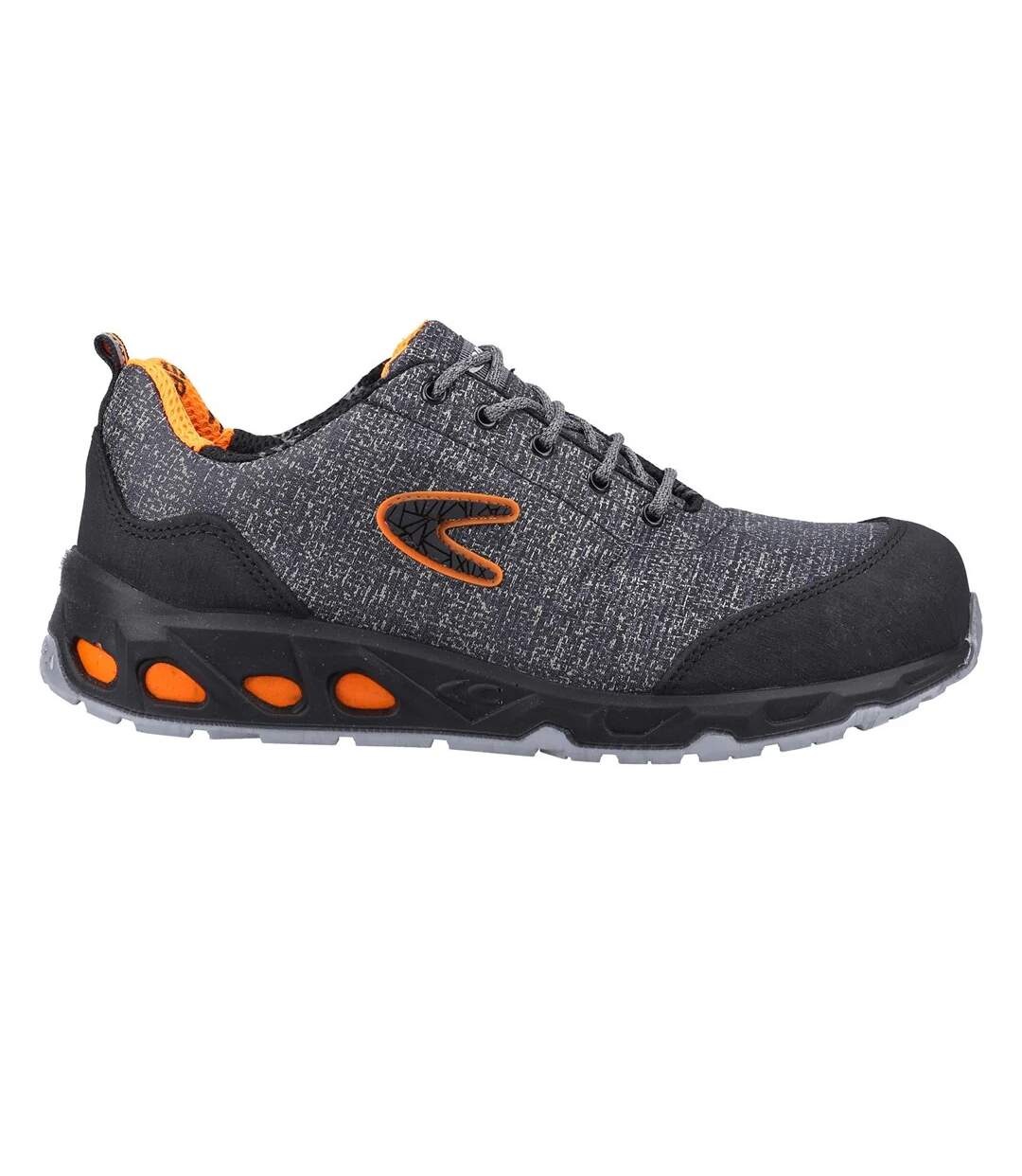 Trainers Reconverted Mens Gris Orange Cofra-3