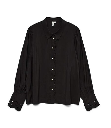 Blouse noir femme vero moda henrietta