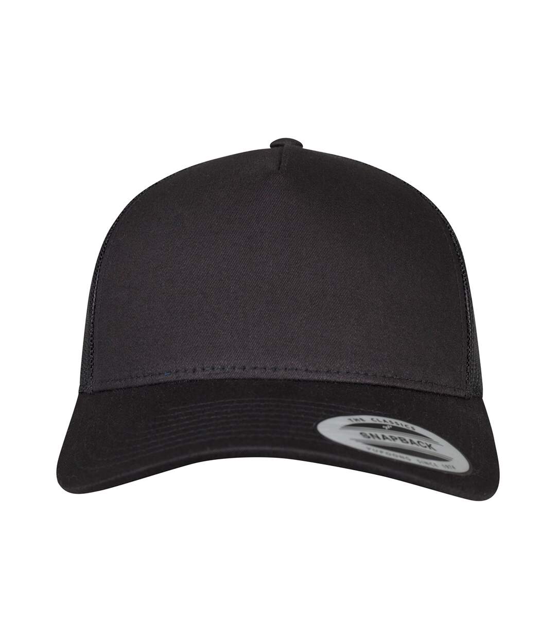 Casquette trucker noir Flexfit-1