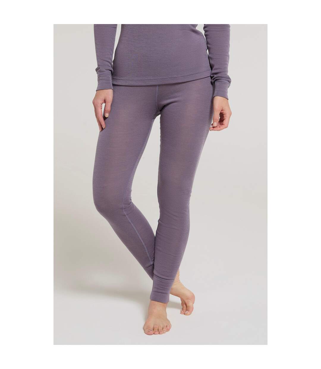 Bas thermique merino femme vieux violet Mountain Warehouse-3