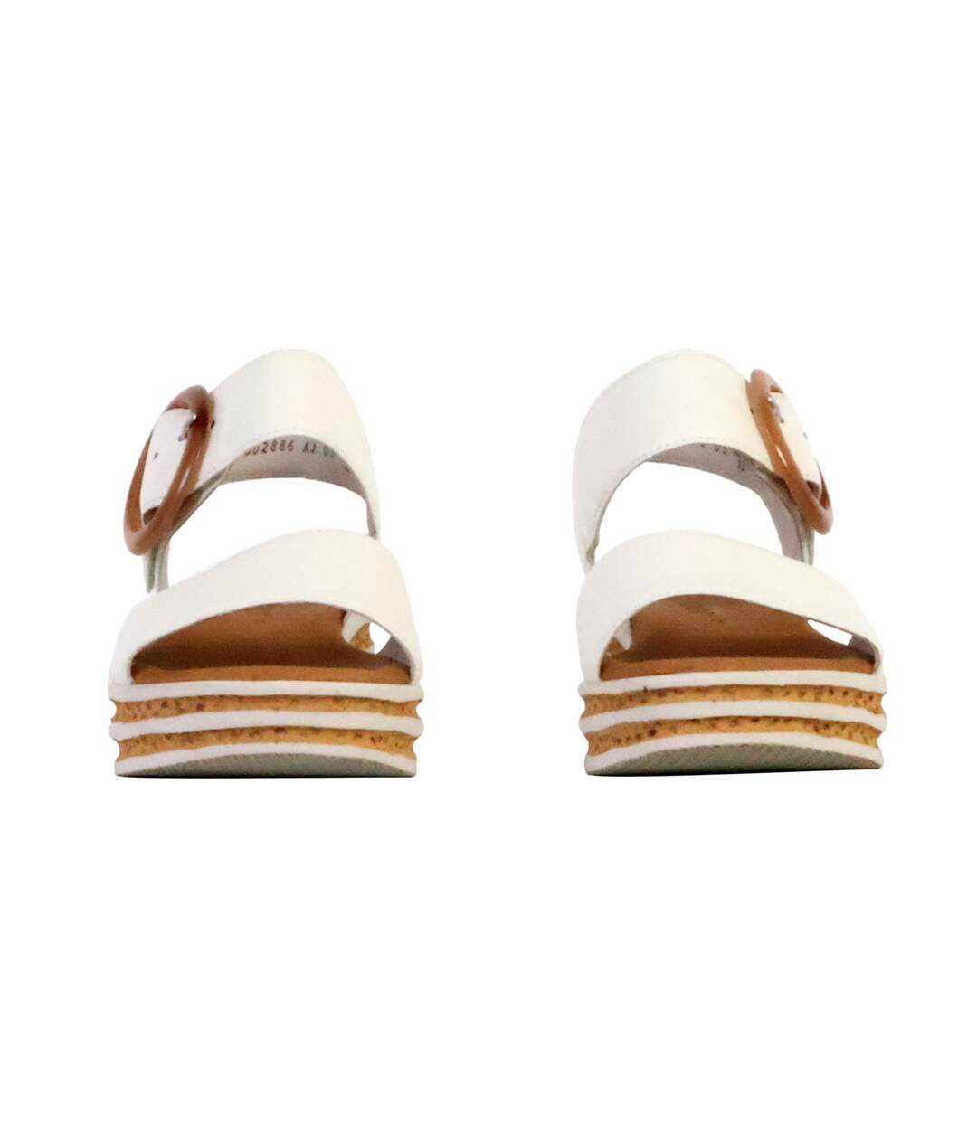 Sandales Compensées Cuir Gabor Nappa Nava-5