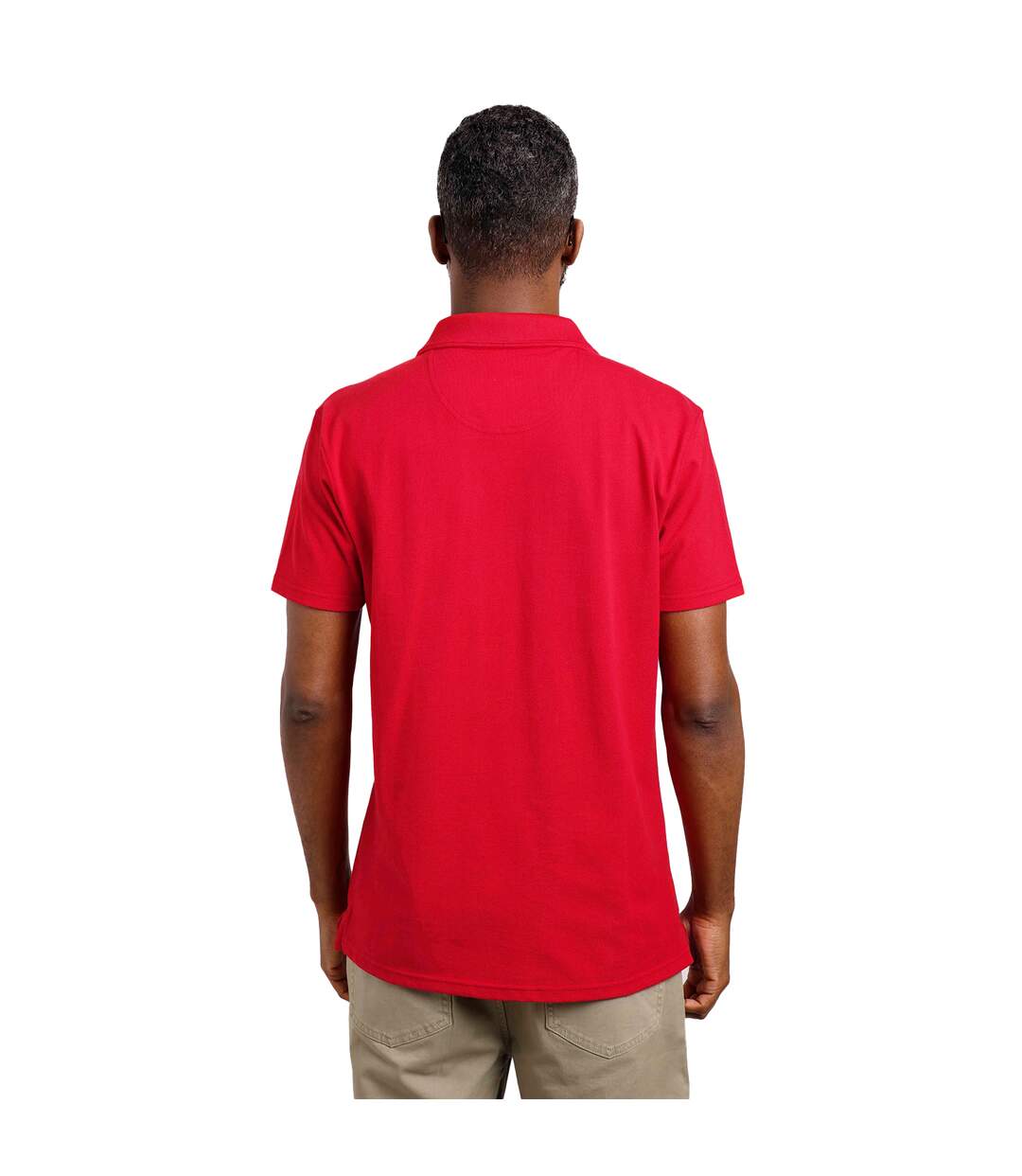 Polo miles homme rouge épine-vinette chiné Weird Fish-4