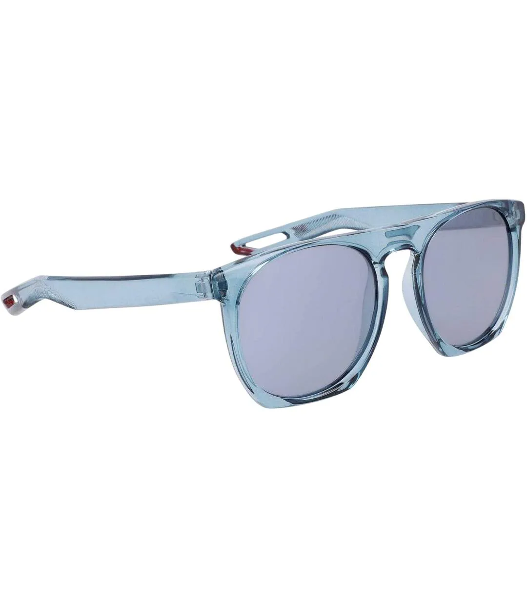 Flatspot Xxii Wayfarer Round Logo Sunglasses One Size Blue Silver Nike-3