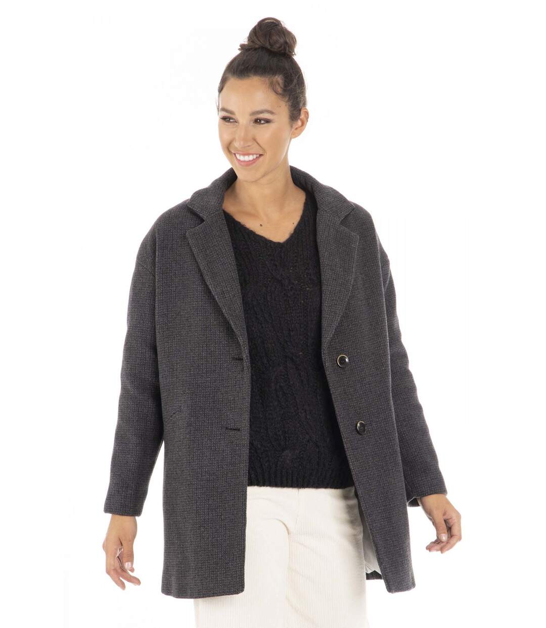 Manteau MAEL Gris