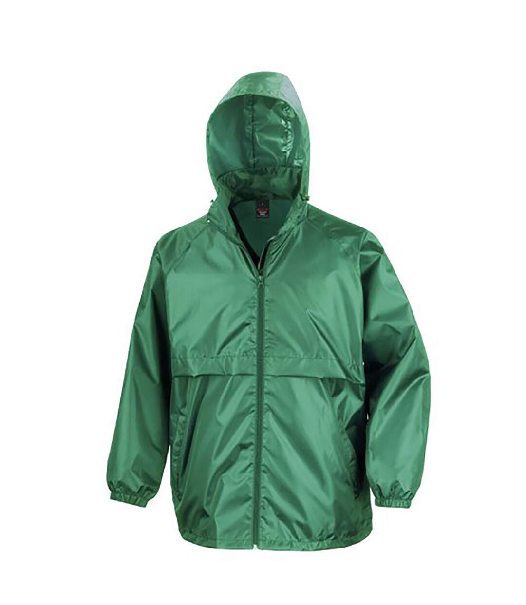 Result Mens Core Adult Windcheater Water Repellent Windproof Jacket (Emerald) - UTBC897-1