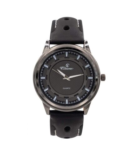 Ravissante Montre Homme Noir CHTIME