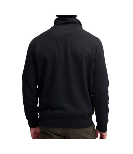 Sweat marine foncé homme superdry  essential serif