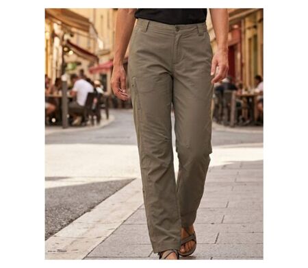 Pantalon Ogalo 111183U001 Noisette : le pantalon réglable pour un confort sur-mesure