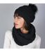 Snood et bonnet Nora  - Fabriqué en UE