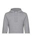 Sweat à capuche king homme gris chiné B&C-2