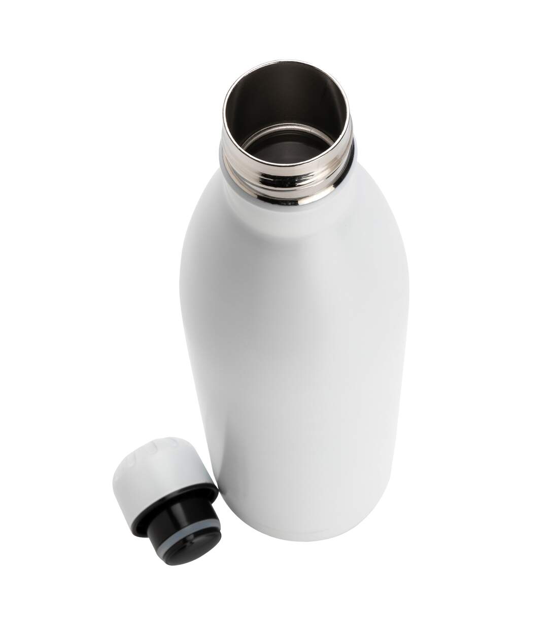 Stainless steel 1l water bottle one size white XD Collection-2