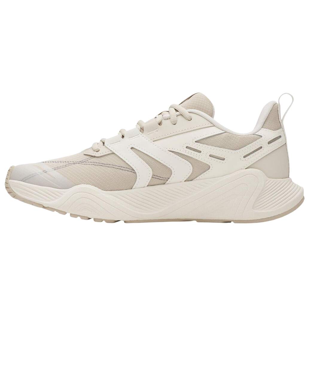 Baskets Entraînement Commit Homme Kaki Blanc Under Armour-2