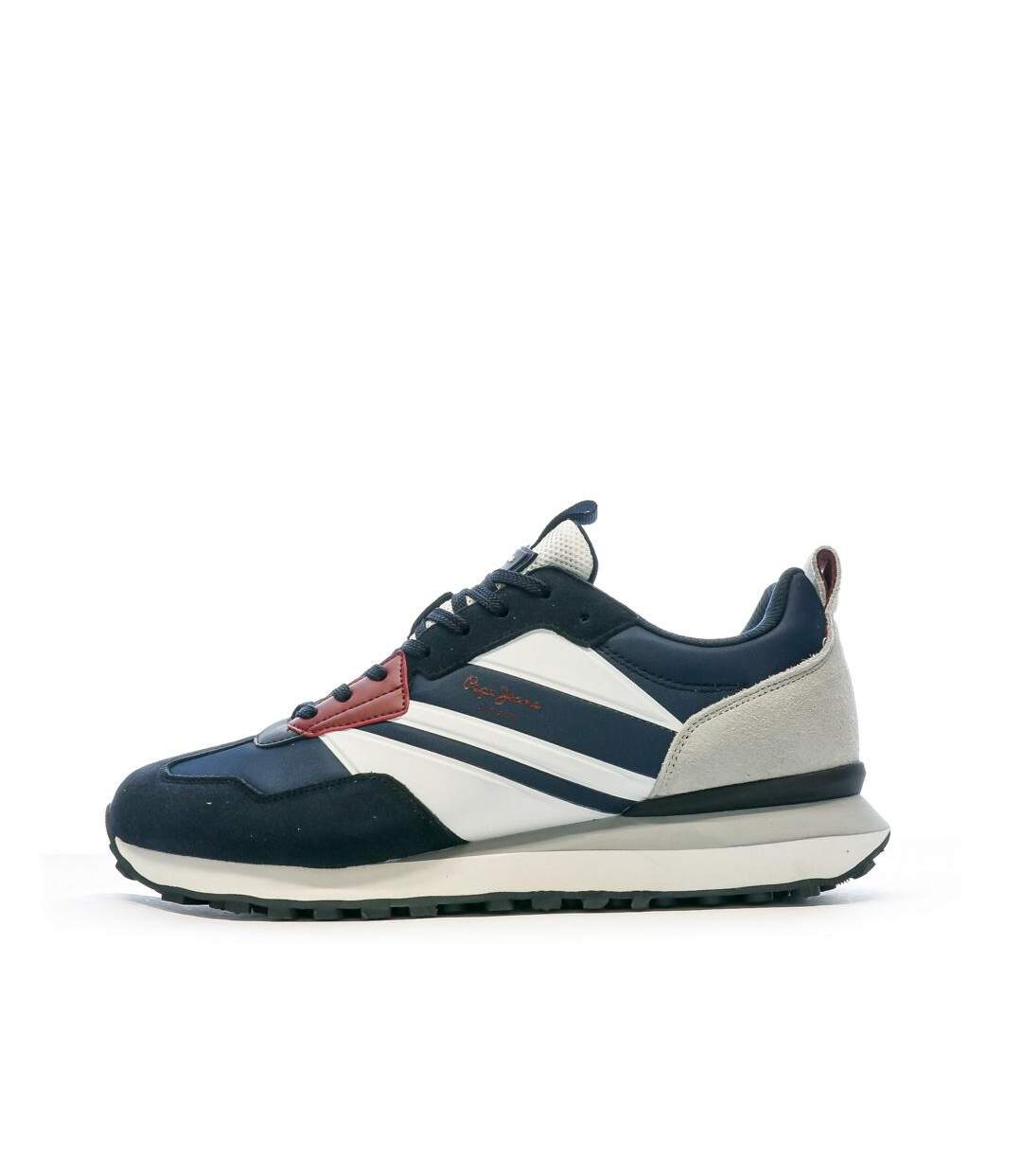 Baskets marine  homme pepe jeans foster heat-1