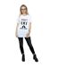 Disney Womens/Ladies Mickey Mouse Daddy's Rock Star Cotton Boyfriend T-Shirt (Blanc) - UTBI36273-4