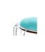 Pouf & Table d'Appoint Comfortable 50cm Menthe & Argent-2