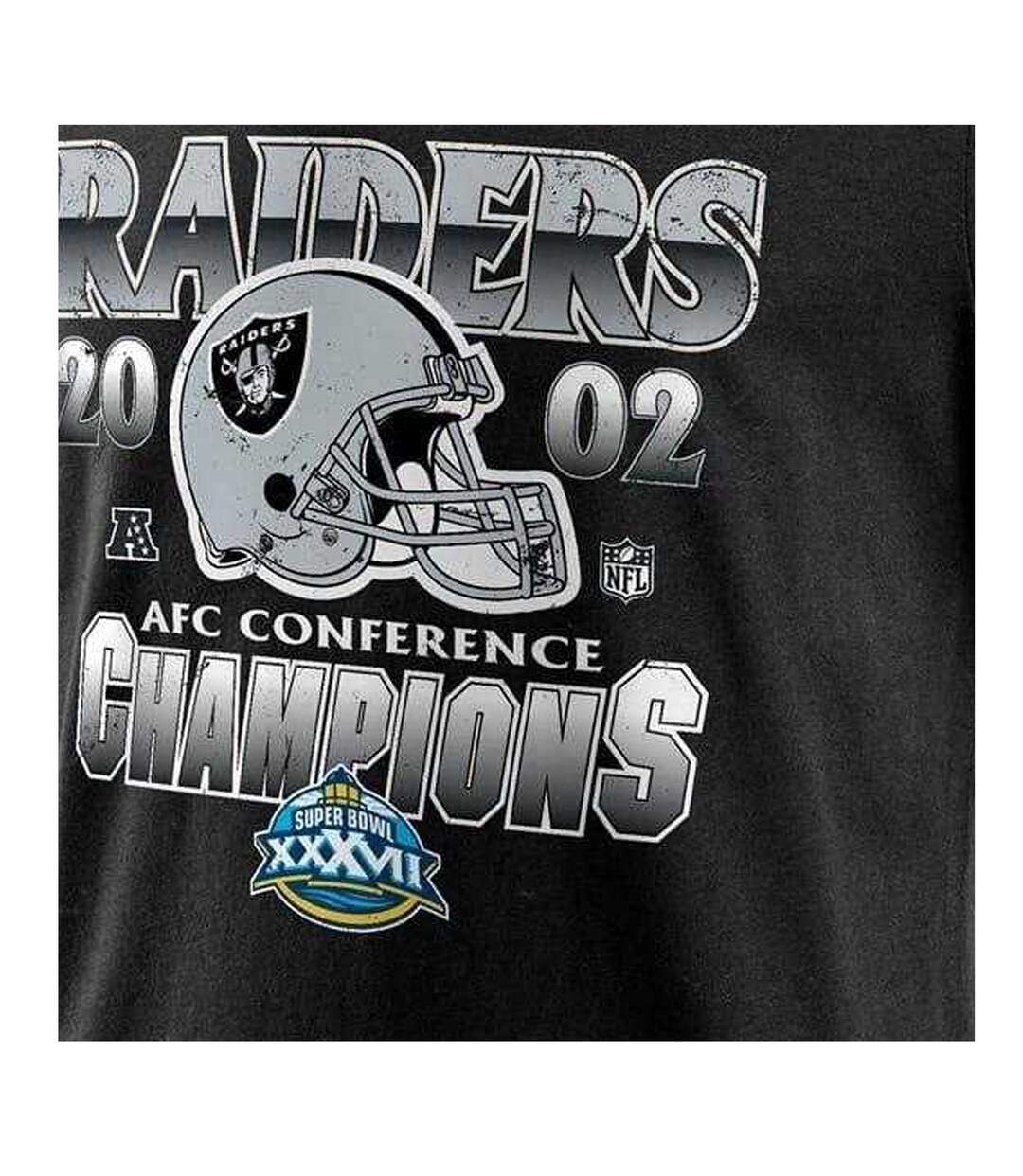 Mens Nfl T-shirt Black Oakland Raiders-3