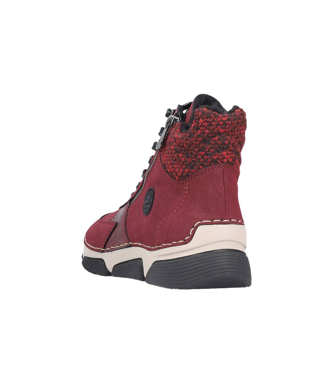 Basket Montante Cuir Rieker-4