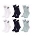 Chaussettes QUIKSILVER CUSHIONED CREW - Pack de 6-2