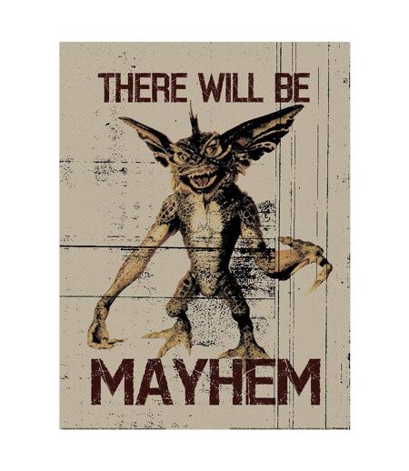 Gremlins Mayhem Paper Print (Gray/Brown) (40cm x 30cm) - UTPM8480