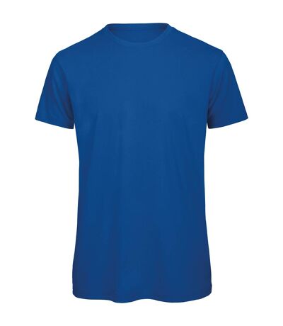 Mens organic tee royal blue B&C