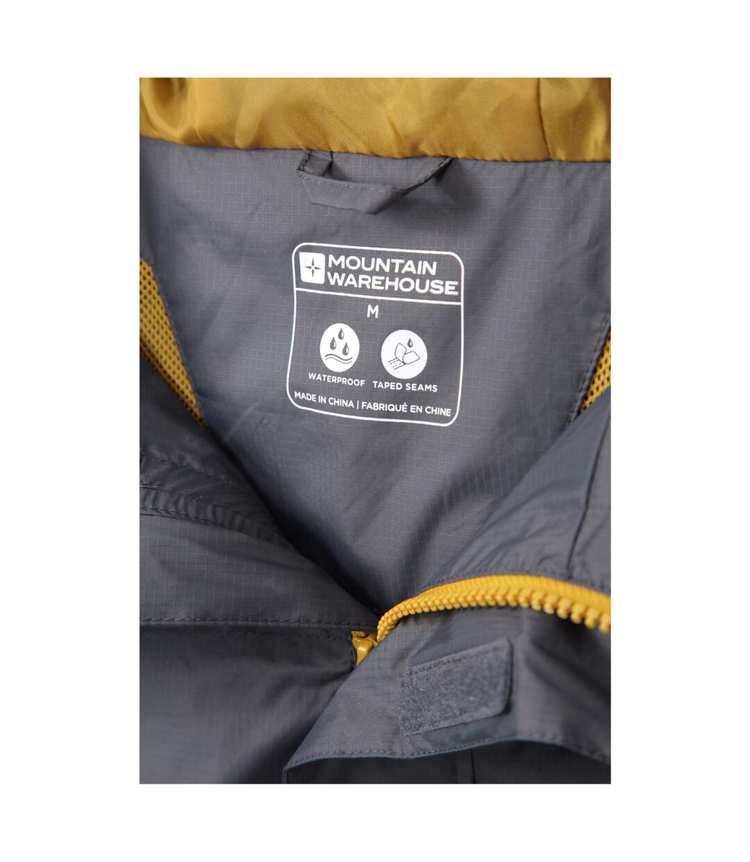 Mens Torrent Waterproof Jacket Grey Mountain Warehouse-3