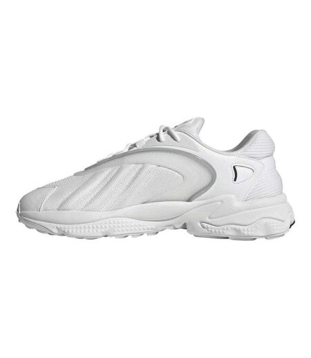 Mens 3 Stripes Trainers White Adidas