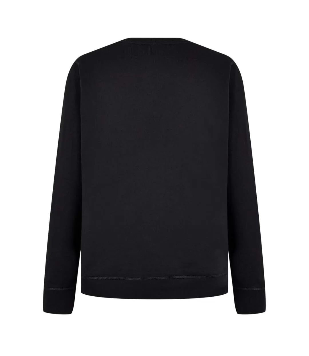 Mens Westart Premium Cotton Crew Neck Sweatshirt Black Boss-2