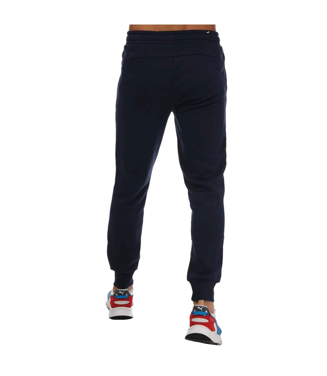 Pantalon De Jogging Homme Bleu Marine Puma-3