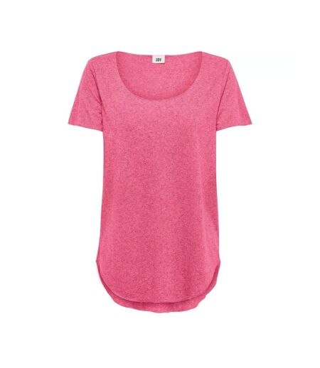 T-Shirt Rose Foncé Femme JDY Linette