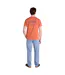 T-shirt Motif/style Imprimé Au Dos Jacob Homme Orange Vif Animal-4
