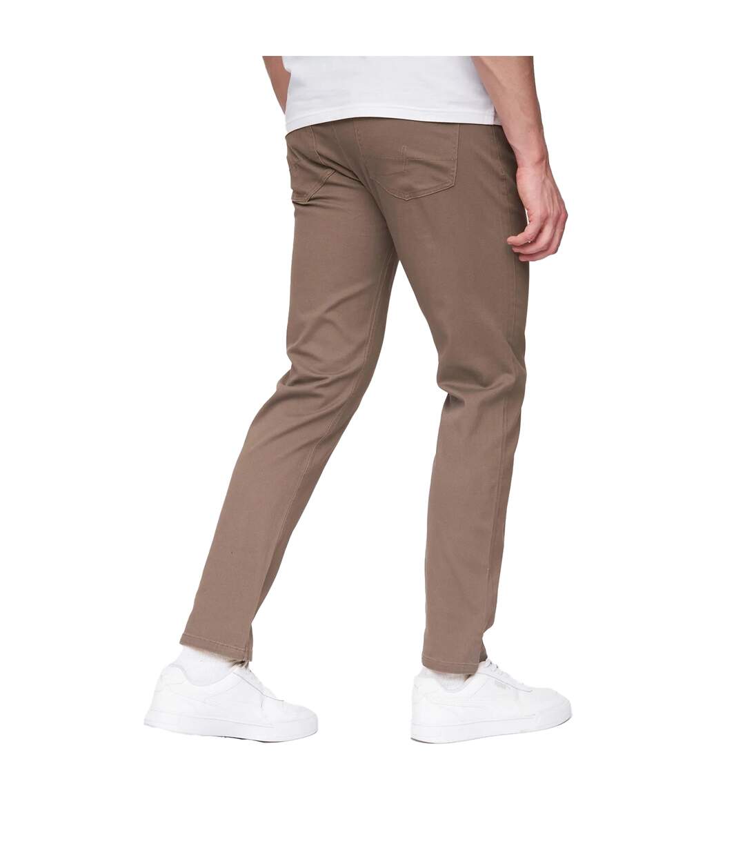 Chino Visit Homme Brun Clair Henleys-3