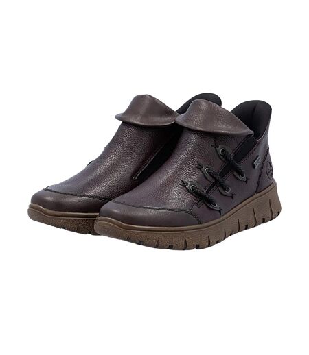 Basket Montante Cuir Rieker Maya