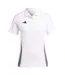 Polo Manches Courtes Tiro Femme Blanc Adidas-2