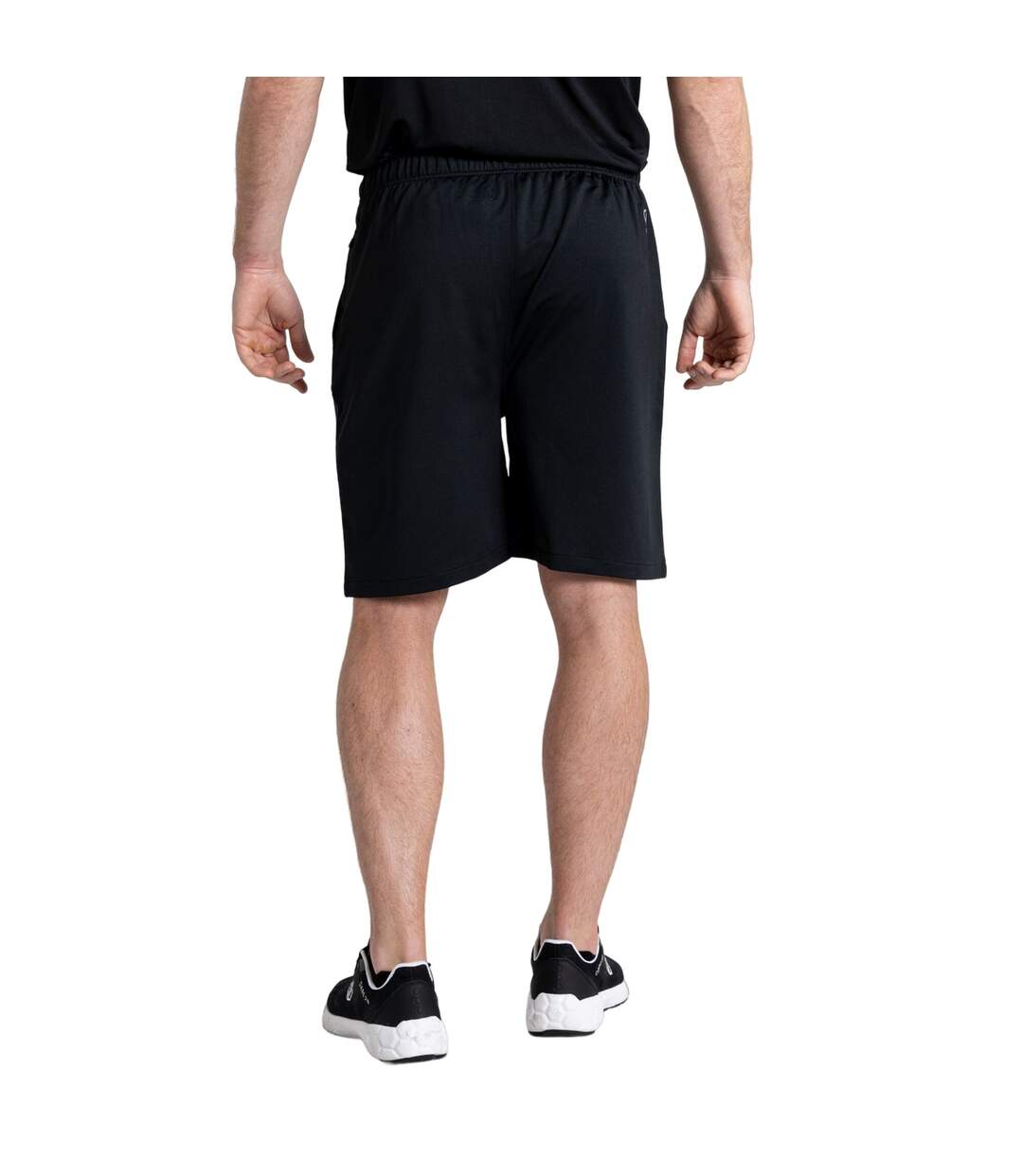 Mens Sprinted Drawstring Shorts Black Dare 2B-4