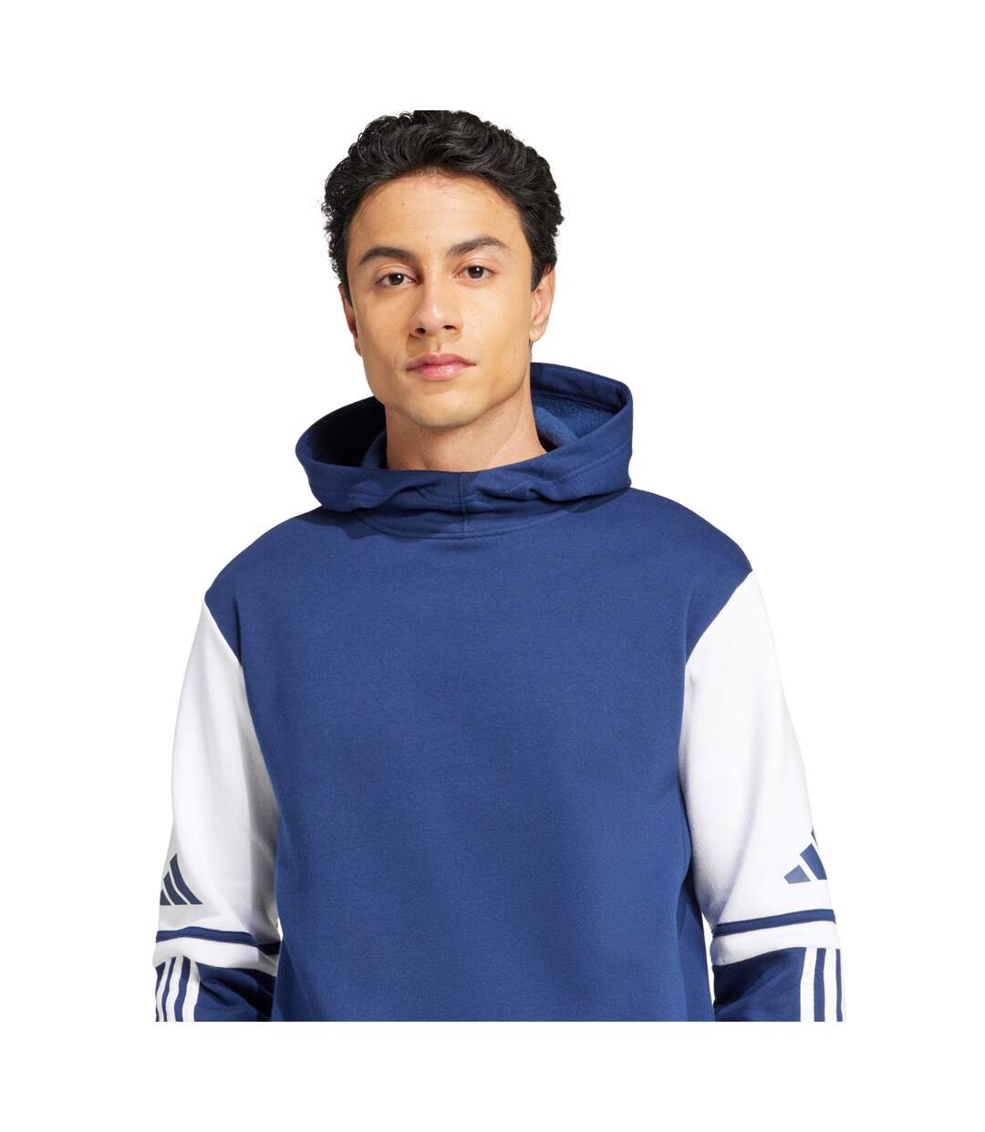Sweat À Capuche Squadra Homme Bleu Marine Adidas-4