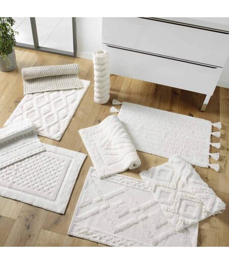 Tapis de Bain Relief Isalis 50x80cm Beige