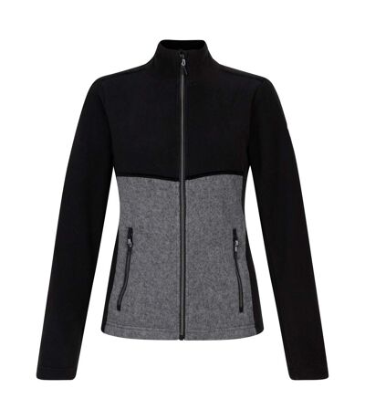 Veste polaire thriving femme noir / gris charbon chiné Dare 2B