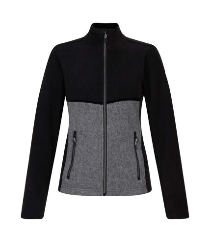 Veste polaire thriving femme noir / gris charbon chiné Dare 2B