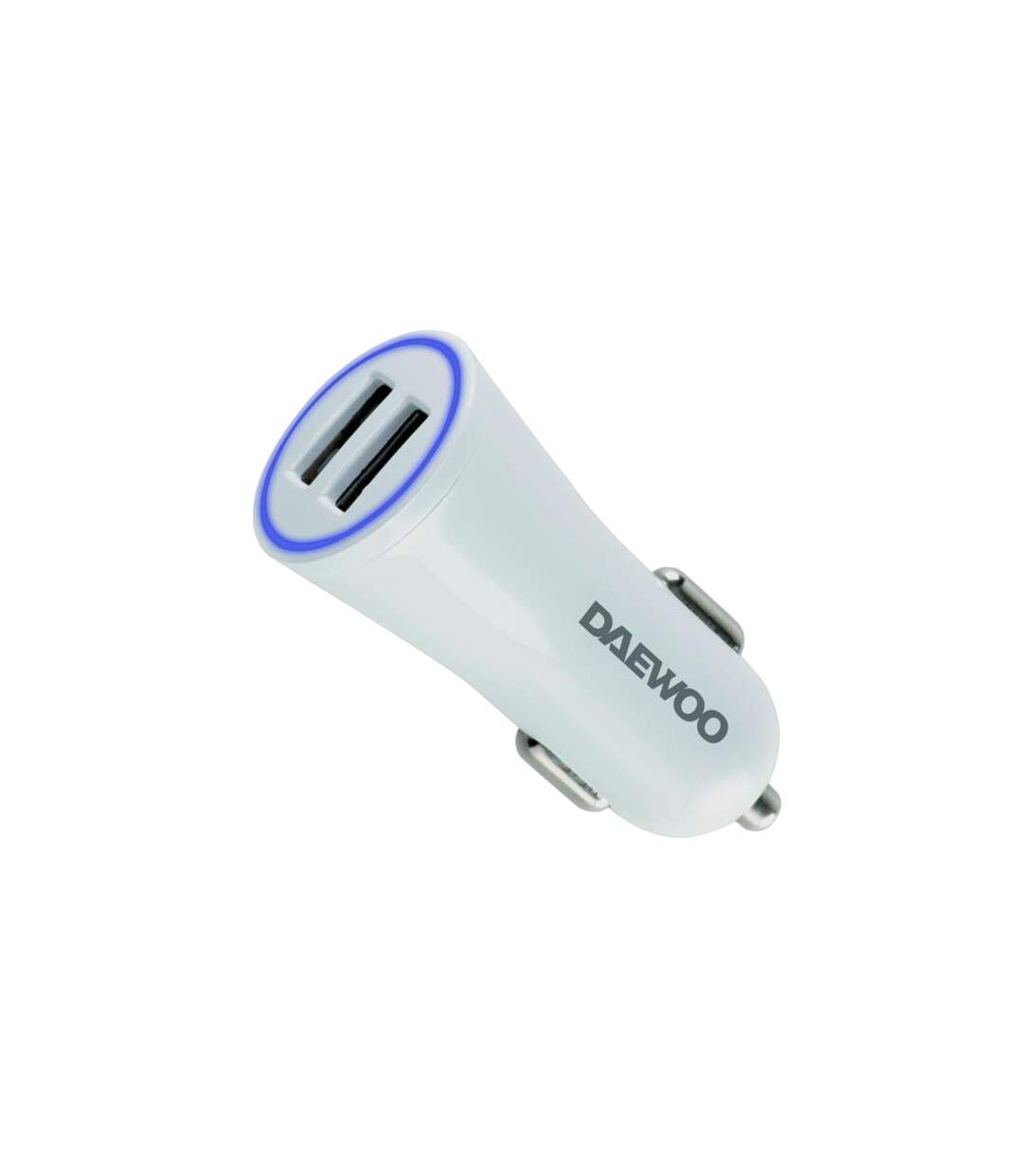 Chargeur de voiture usb taille unique blanc Daewoo-1