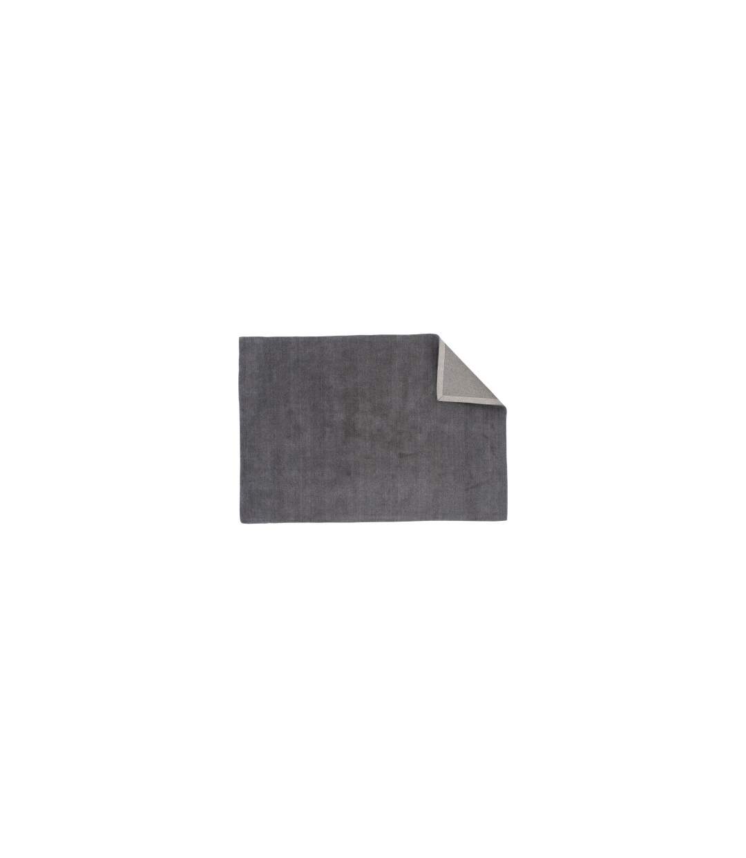 Tapis Déco en Laine Ulla 202x300cm Gris-2