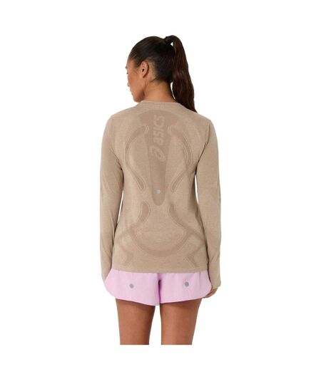 T-shirt Road Femme Gris Clair Asics
